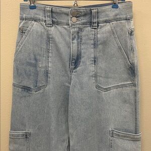 Democracy Ab Technology Wide Leg Carpenter Jeans Sz2 NWOT